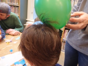 static electricity and hair